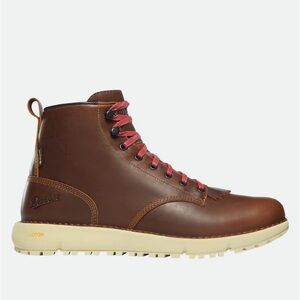 Logger 917 Brown Leather Men's Boots
